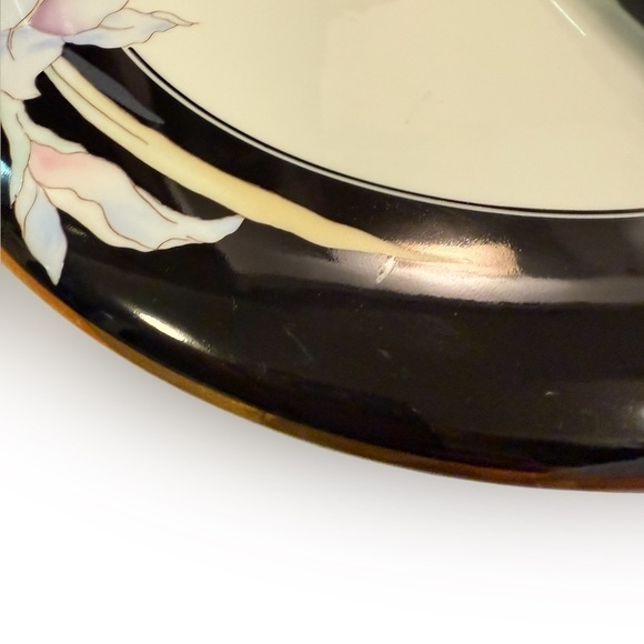 Vintage Mikasa Charisma Black L9050 Cheese Set with Cheese Knife - Picture 3 of 5